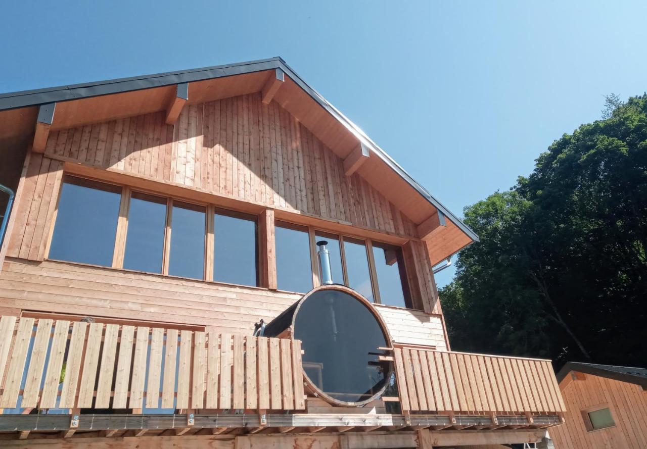 Le Chalet Du Blanc Spa Yoga Aillon-le-Jeune Kültér fotó