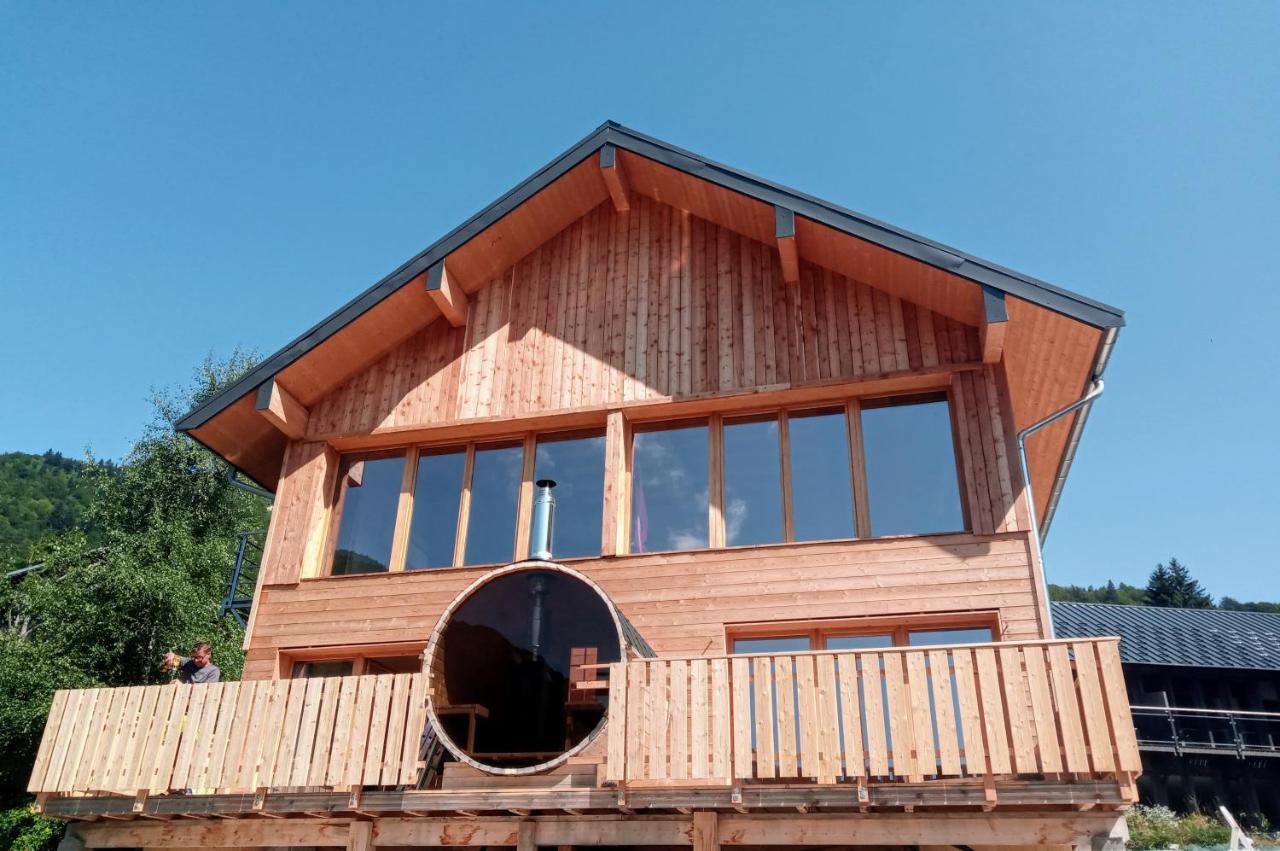 Le Chalet Du Blanc Spa Yoga Aillon-le-Jeune Kültér fotó