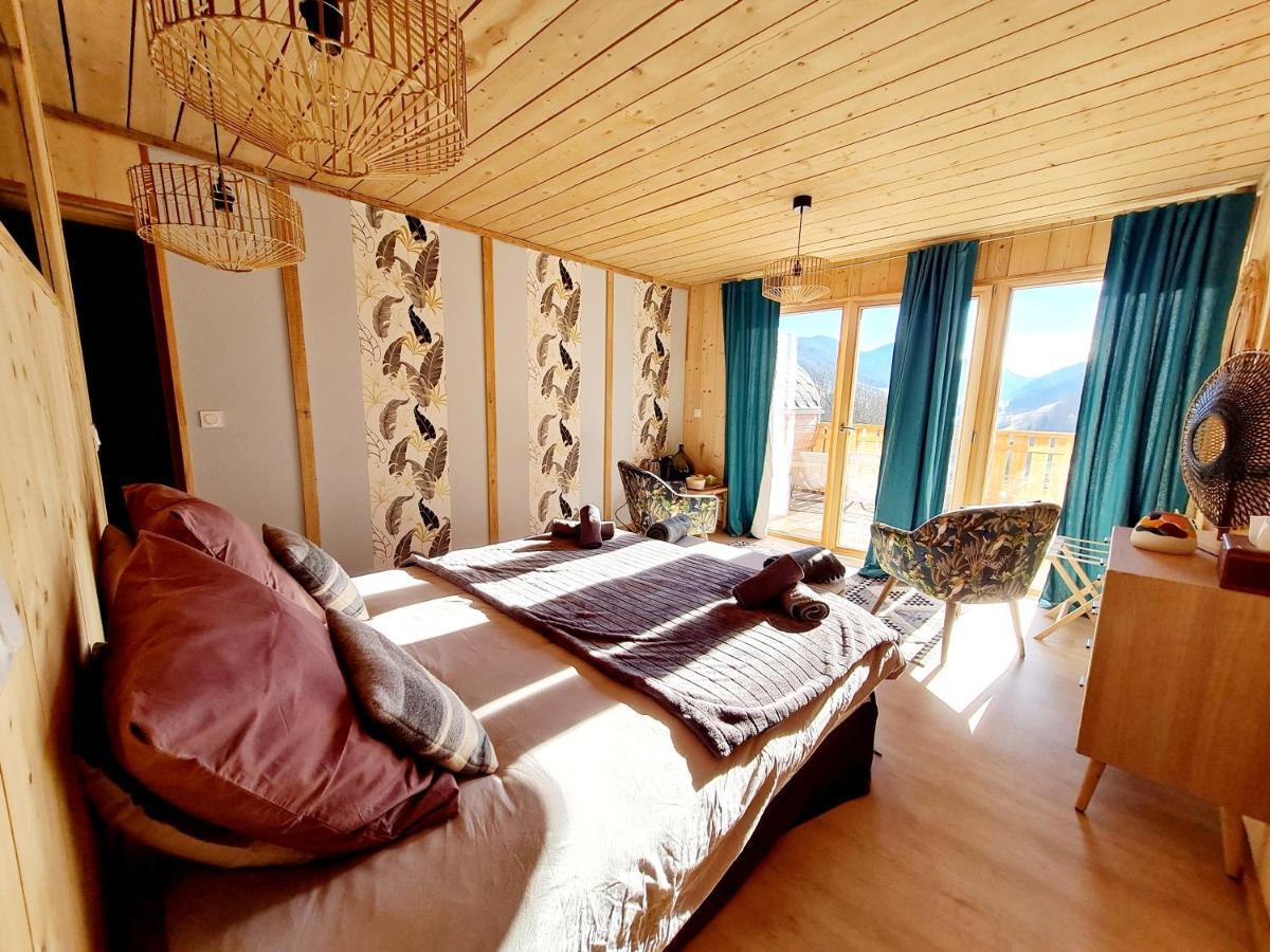 Le Chalet Du Blanc Spa Yoga Aillon-le-Jeune Kültér fotó