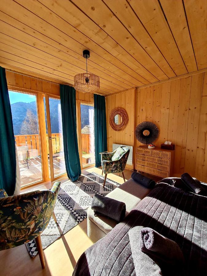 Le Chalet Du Blanc Spa Yoga Aillon-le-Jeune Kültér fotó