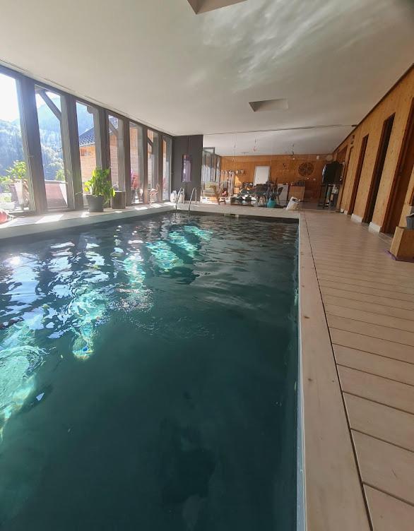 Le Chalet Du Blanc Spa Yoga Aillon-le-Jeune Kültér fotó