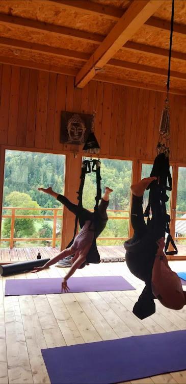 Le Chalet Du Blanc Spa Yoga Aillon-le-Jeune Kültér fotó