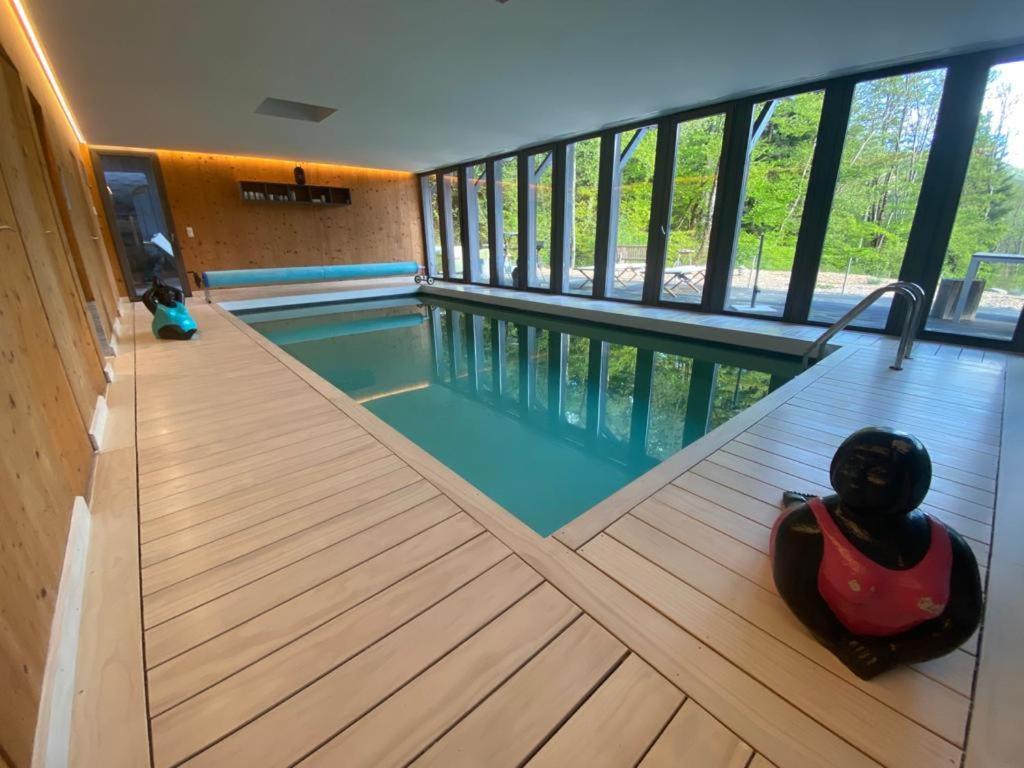 Le Chalet Du Blanc Spa Yoga Aillon-le-Jeune Kültér fotó